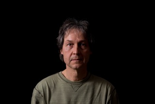 Recent portrait of Symon Clarke